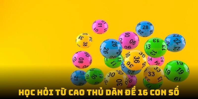 Dàn Đề 16 Con Số: Bí Kíp Săn Thưởng Không Thể Thiếu 4 Học hỏi từ cao thủ dàn đề 16 con số